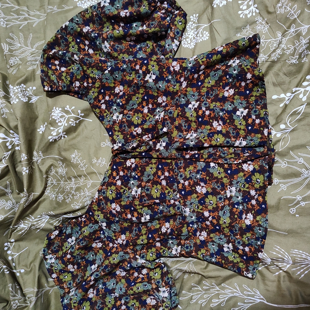 Floral Patterned Blouse